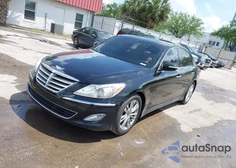 2014 Hyundai Genesis 3.8 z USA, uszkodzony, nr VIN KMHGC4DD5EU260092
